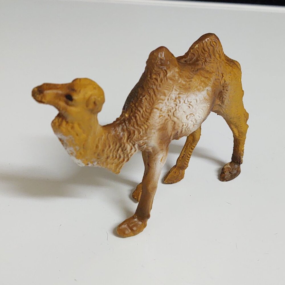 2 HUMP BACTRIAN CAMEL NATIVITY MANGER SCENE ZOO REPLACEMENT FIGURINE CHRISTMAS